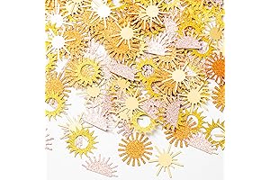 Grooovy Rainbow Sunshine Confetti: Your Golden Ticket to a Poppin' Party!