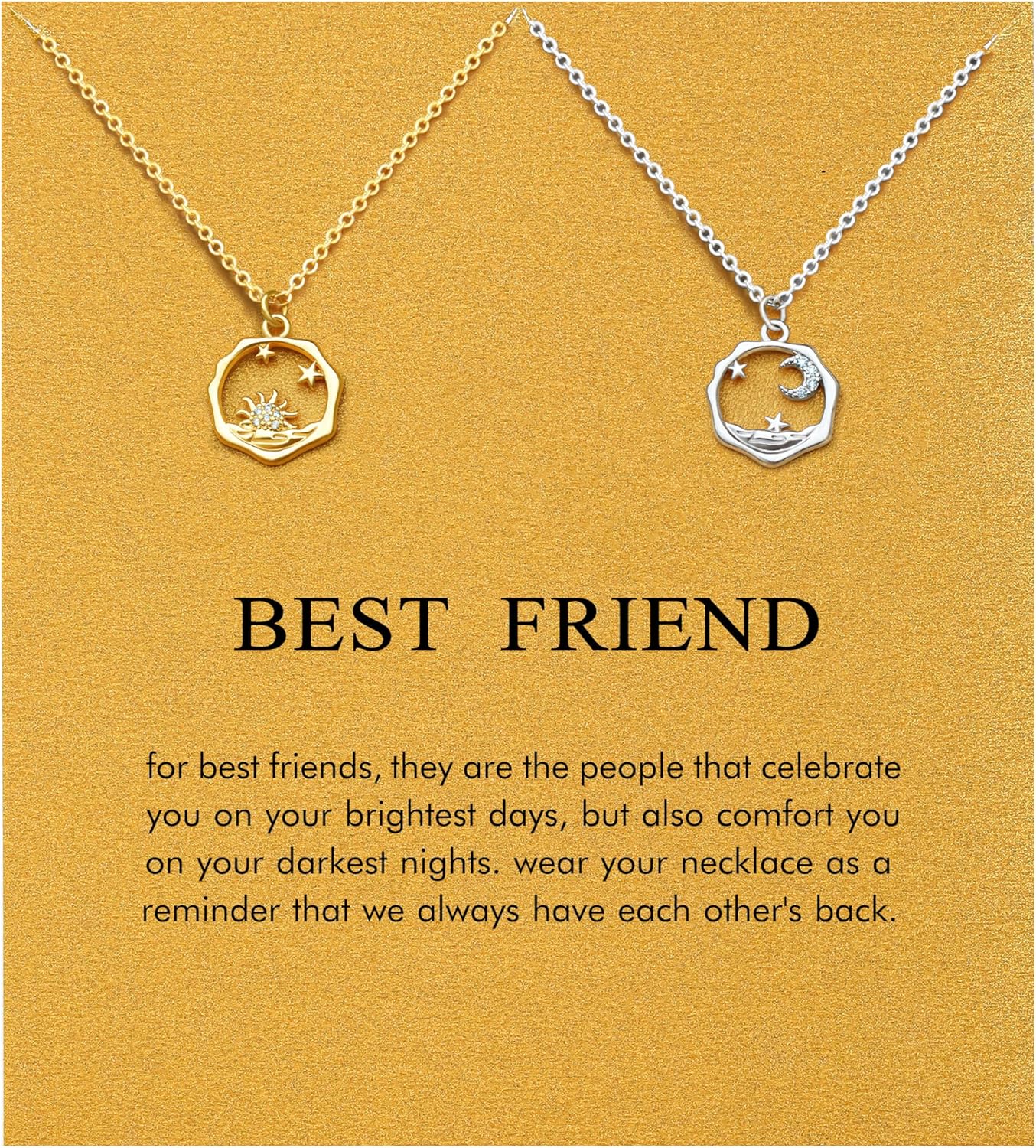 Butterfly compass cross necklace gift for women sisters daughters