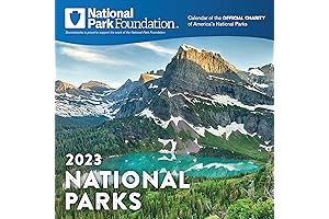 2023 National Park Foundation Wall Calendar: Timeless Landscapes for Nature Lovers
