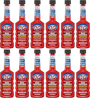 Fuel Intake System Cleaner, Super Concentrated Gas Treatment for Cars, Trucks, 5.25 Fl Oz Each, 12 Pack