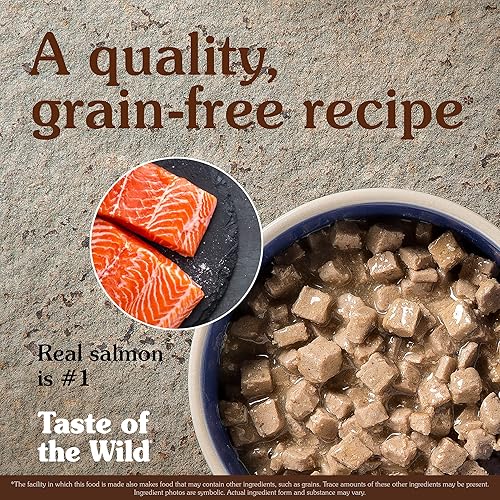 Miniatura 3 de Taste of the Wild High Protein Real Meat Grain-Free Recipe Wet Canned Cat Food Made With Premium Ingredients That Include Sources of Vitamins