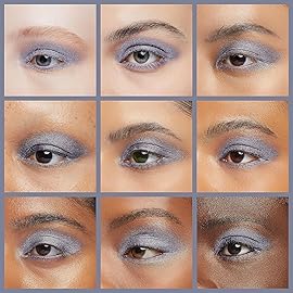 Silver Smokey Grey Gray Eyeshadow Stick eyeliner pencil Makeup Cream Smooth Shimmer Single Matte Primer Eyeshadow Pencil, Hypoallergenic Waterproof Long Lasting Eye Shadow