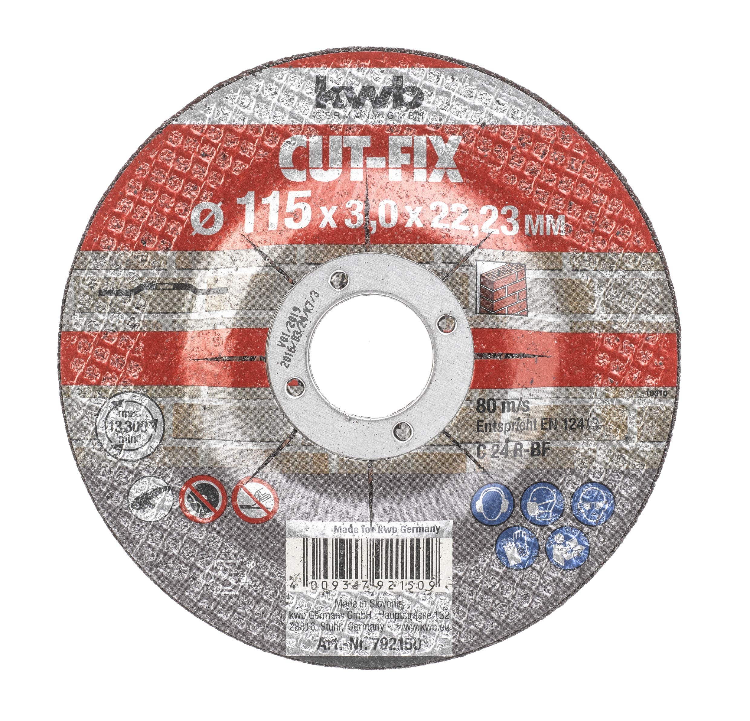 Kwb Flex Taşı Mermer Kesici Disk 115 x 3 x 22 mm - 49792150