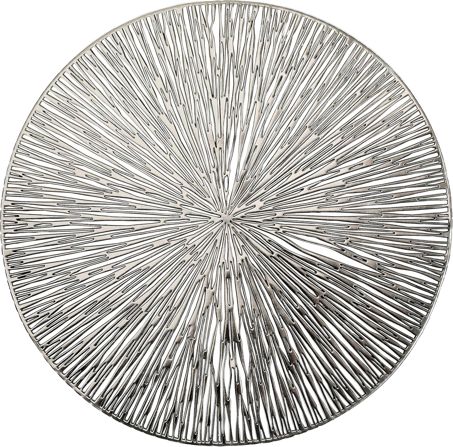 Occasions 10 Pieces Pack Pressed Vinyl Metallic Placemats