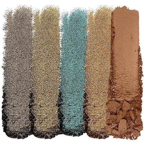 Miniatura 2 de wet n wild Color Icon - Paleta de maquillaje de sombra de ojos de 5 sartenes, My Lucky Charm, mate, brillante, metálico, de larga duración, rico