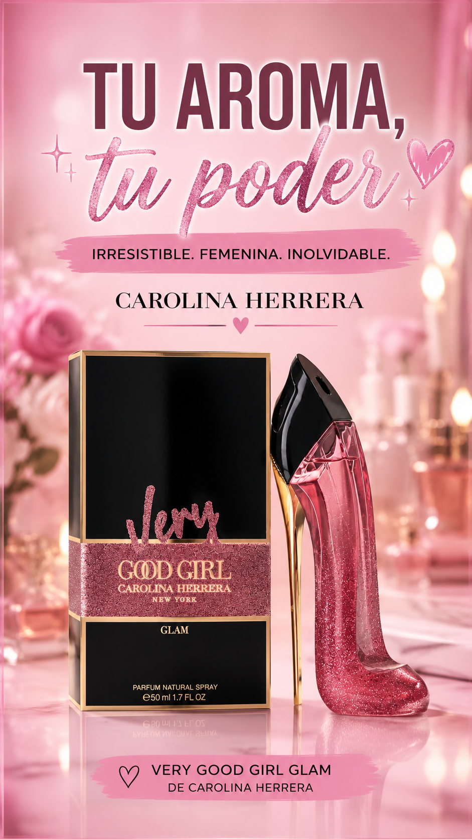 Watch Carolina Herrera Very Good Girl Glam Eau de Parfum on Amazon Live