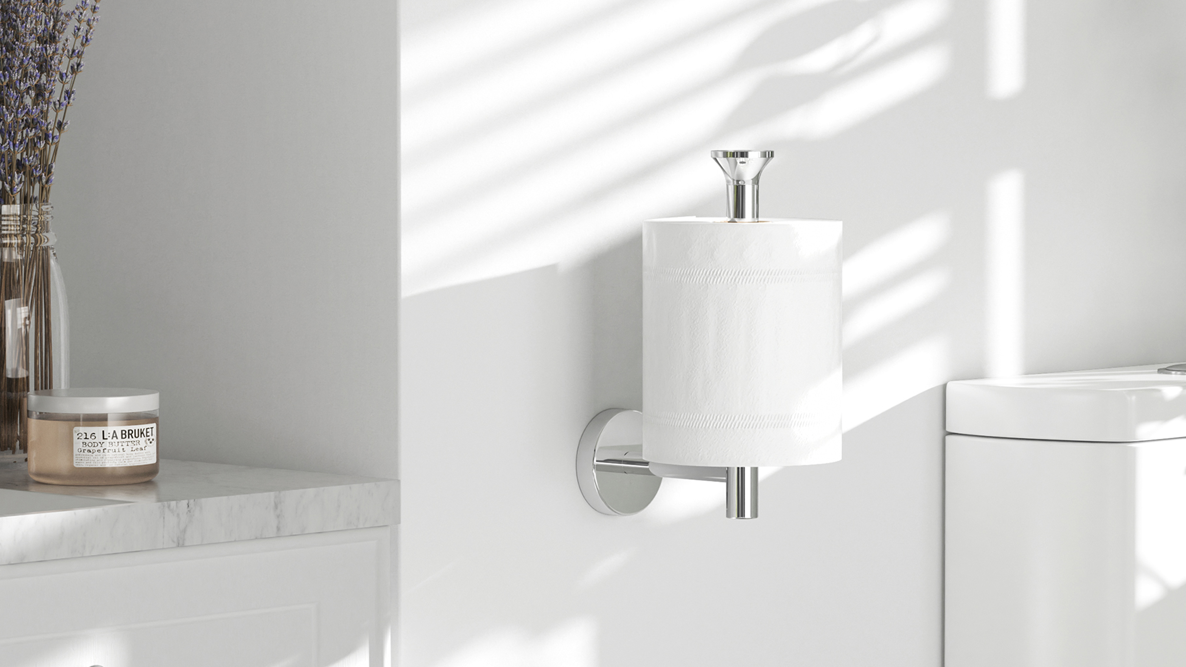 トイレットペーパーホルダー Toilet Tissue Chrome クロム ラックス。 2200 Chrome Skeleton-Shaped Toilet Paper Holder