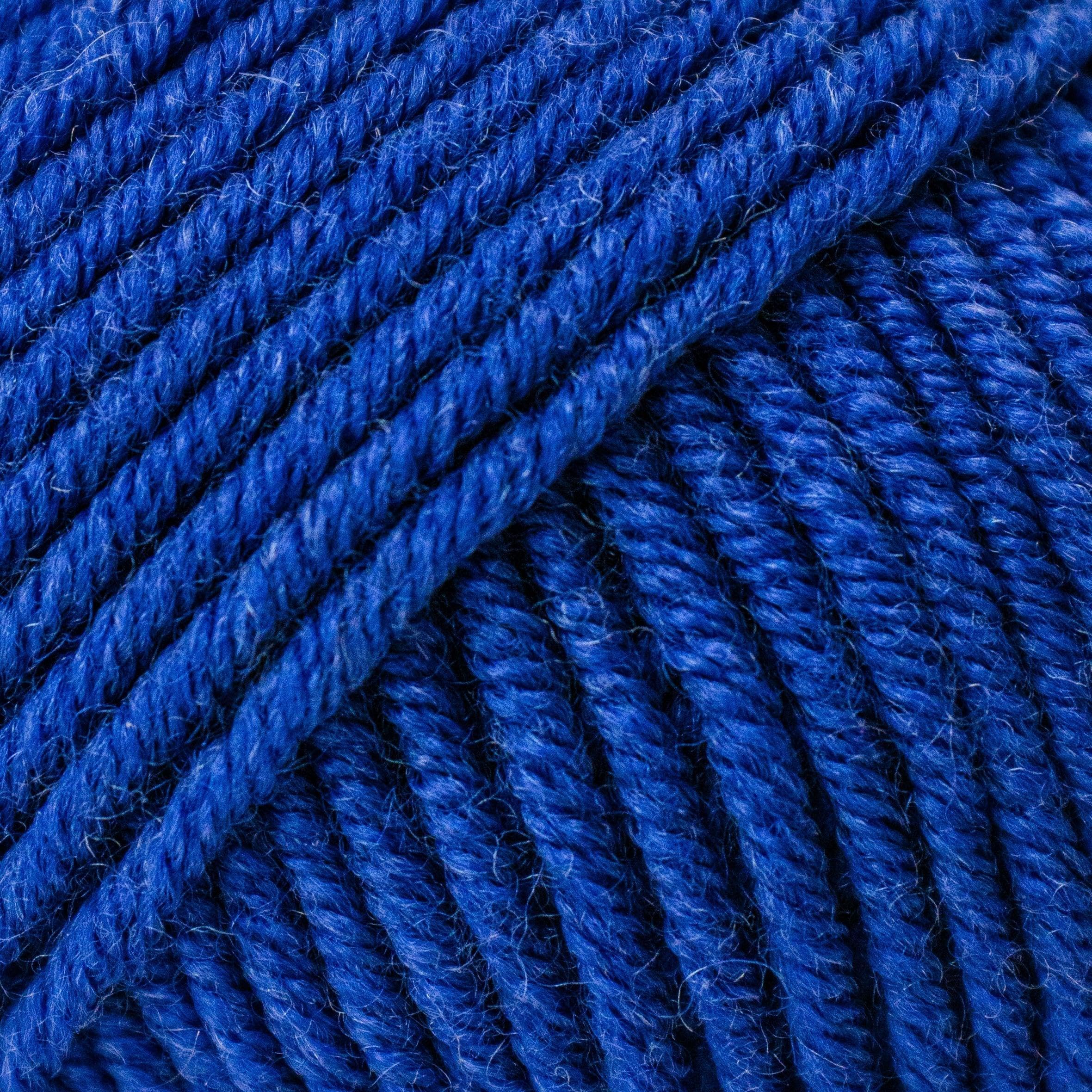 2PCs Superfine Merino DK Yarn for Knitting and Crocheting Super Soft Superwash 100% Merino Wool 50g Ball, Dark Blue (15), 2 Units - Image 2