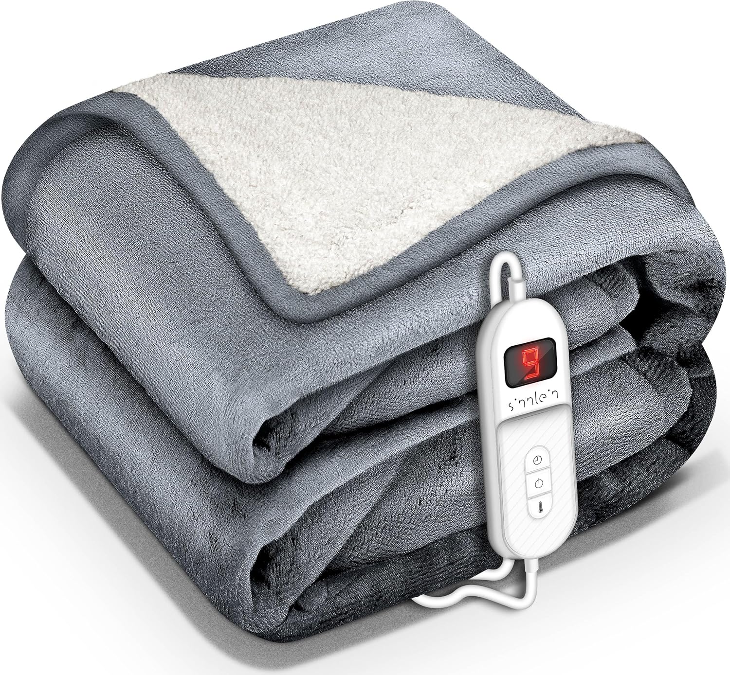 sinnlein® Electric Blanket with Automatic ShutOff 200 x 180 cm TÜV SÜD