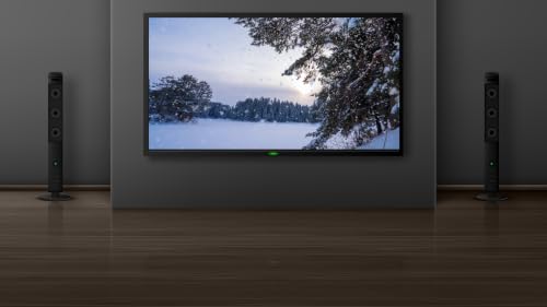 Montagnes enneigées 4K - Fond d'écran animé d'ambiance hivernale avec bruits de vent hurlants – vue 3