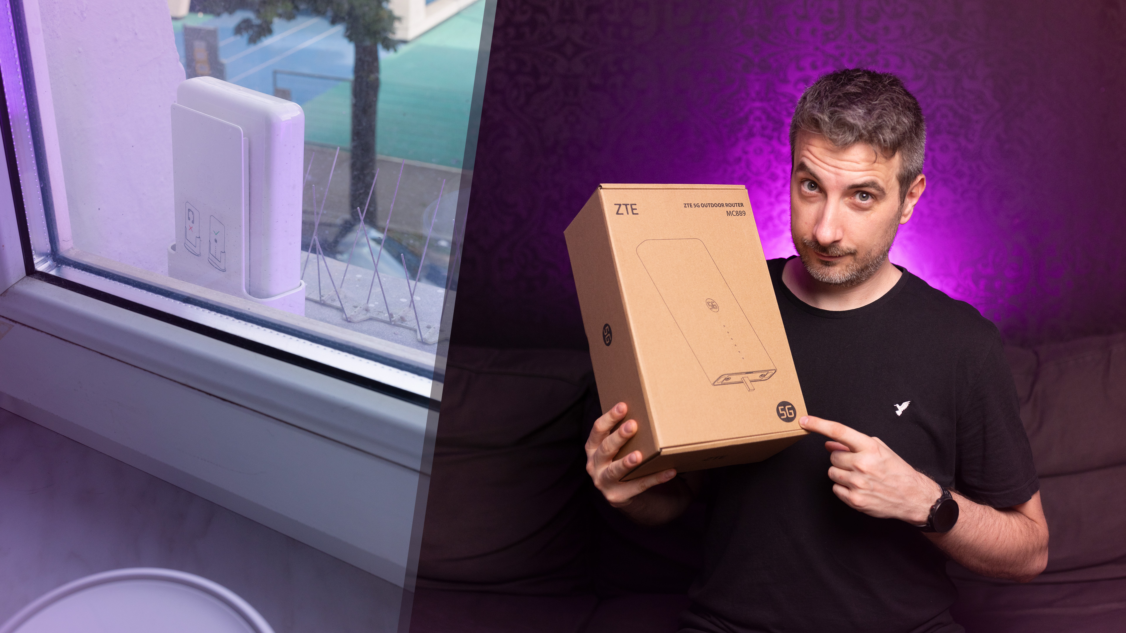 Watch Ruter Watch ZTE 5G Outdoor Router UNBOXING on Amazon Live