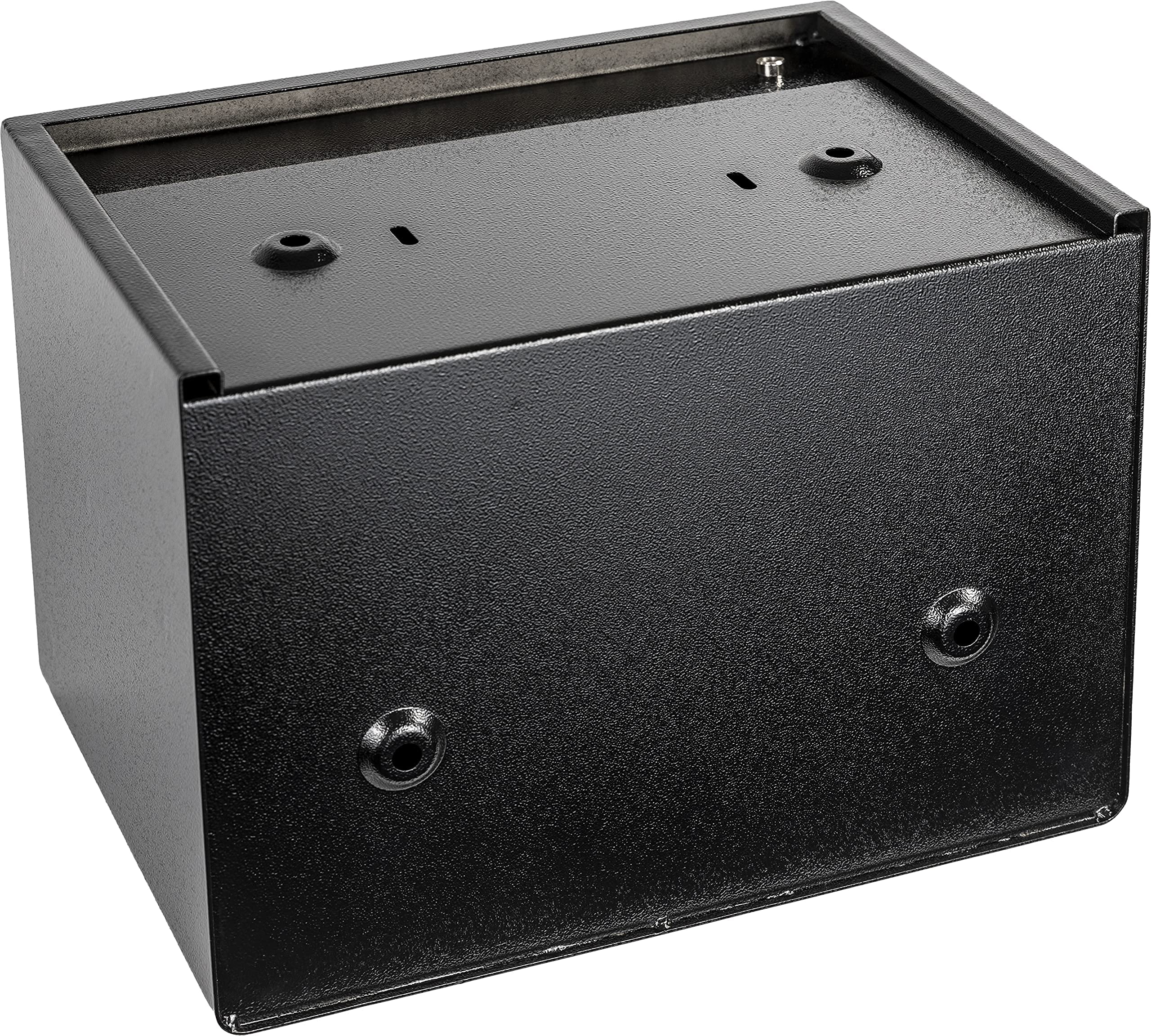 Genie Hand | Caja Fuerte Motorizada de Armario de Deposito Pequeña Caja de Seguridad con Código de Combinación y Llave en Cruz