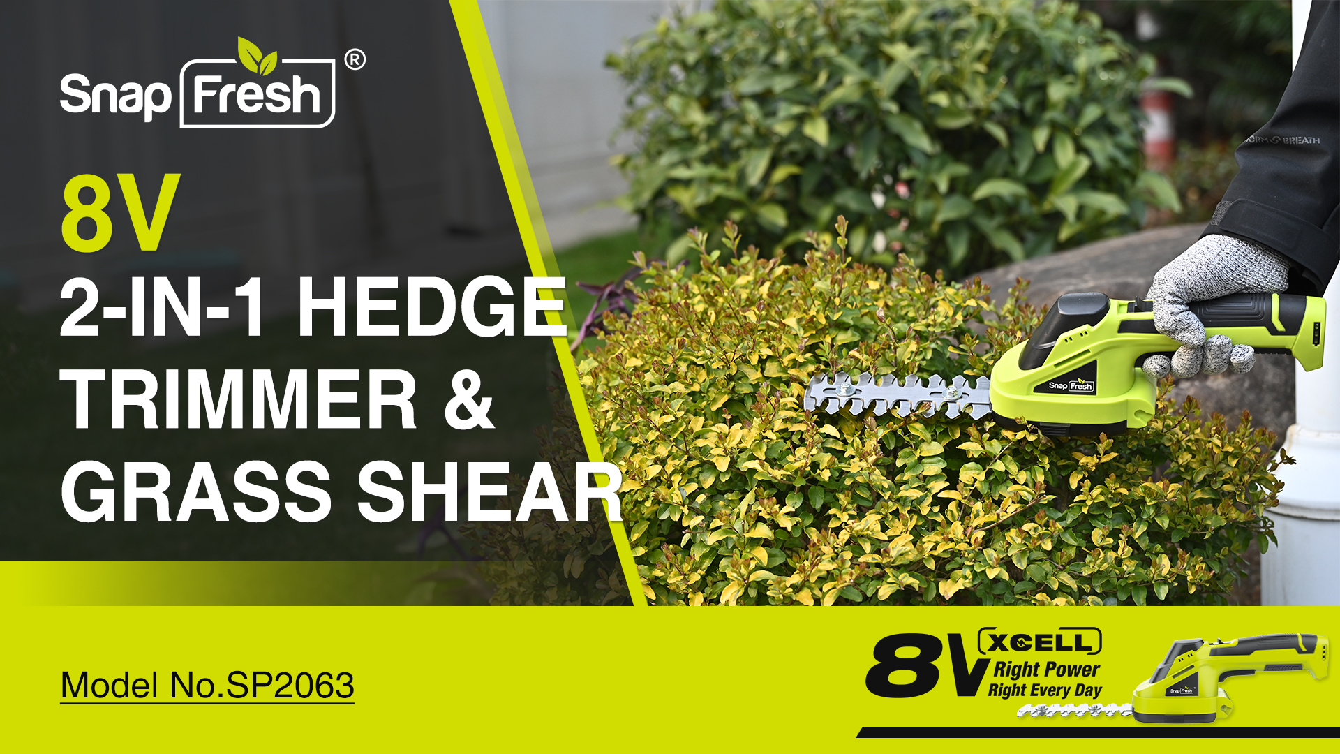 クリーク　SNIPPER ２本セット Amazon.com : SnapFresh Cordless Grass Shear Bush Trimmer, 2 in 1