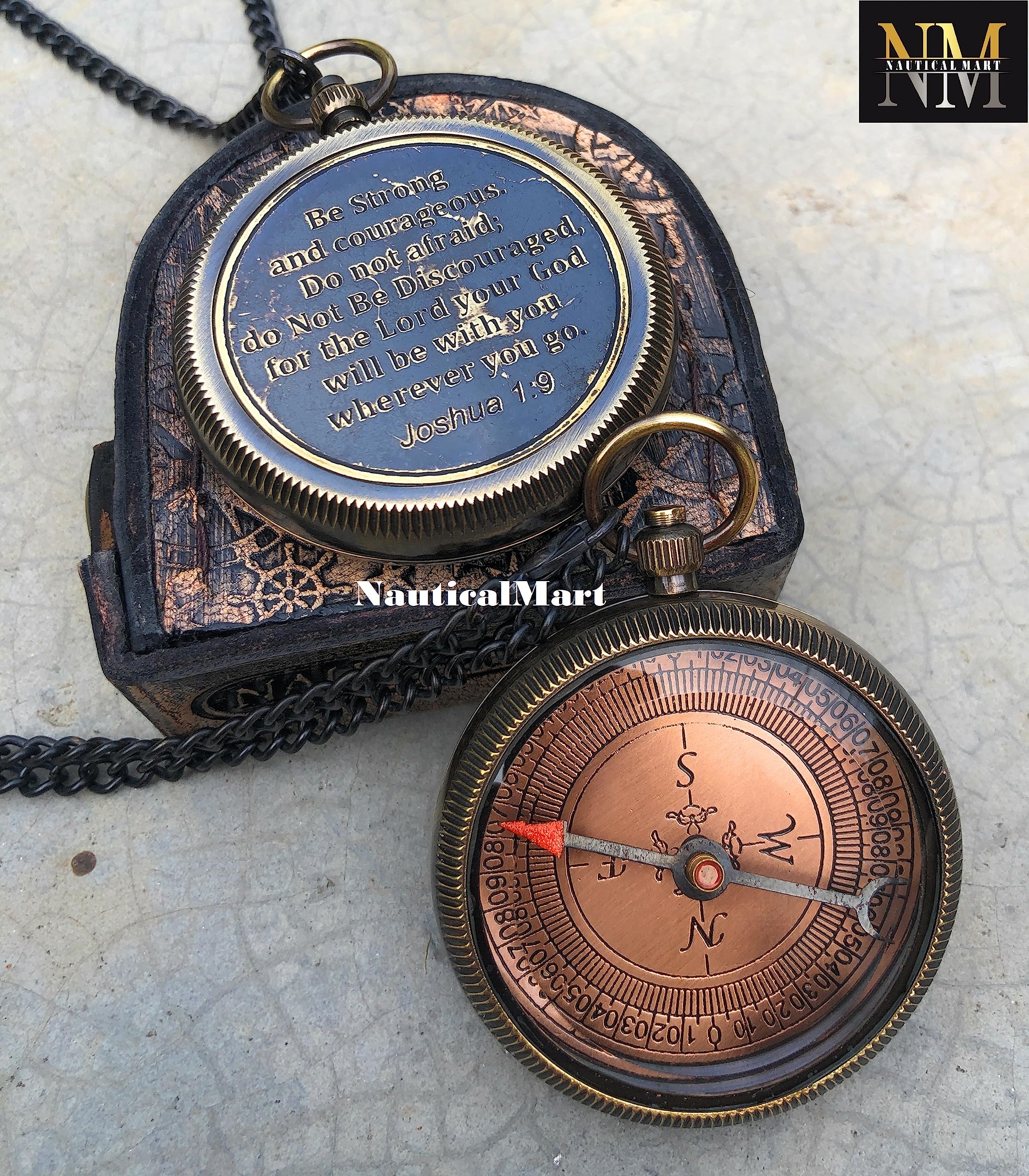 Personalized Brass Compass Wedding Gift, Groomsmen Gift, Wedding Keepsake, Christmas, Baptism, Graduation, Nautical Gift, Anniversary, Father's Day, Long Distance Relationship