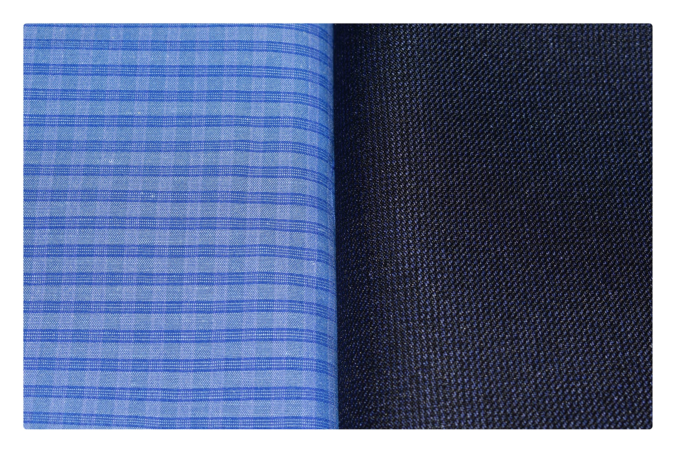 grado gbtl Men's Combo of Cotton Blend Shirt & Poly Viscose Trouser Fabric Set (Multicolour, Free Size) 061-picture-45