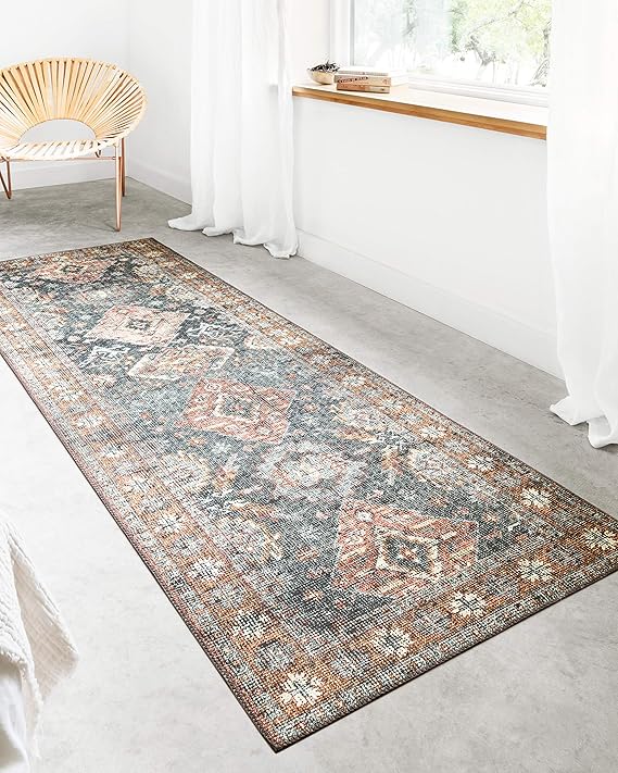 Loloi II Skye Collection SKY10 SEA / RUST, Traditional 7