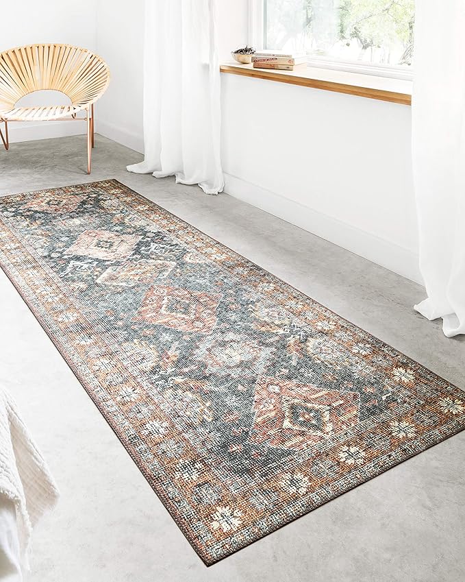 Loloi II Skye Collection SKY10 SEA / RUST, Traditional 5