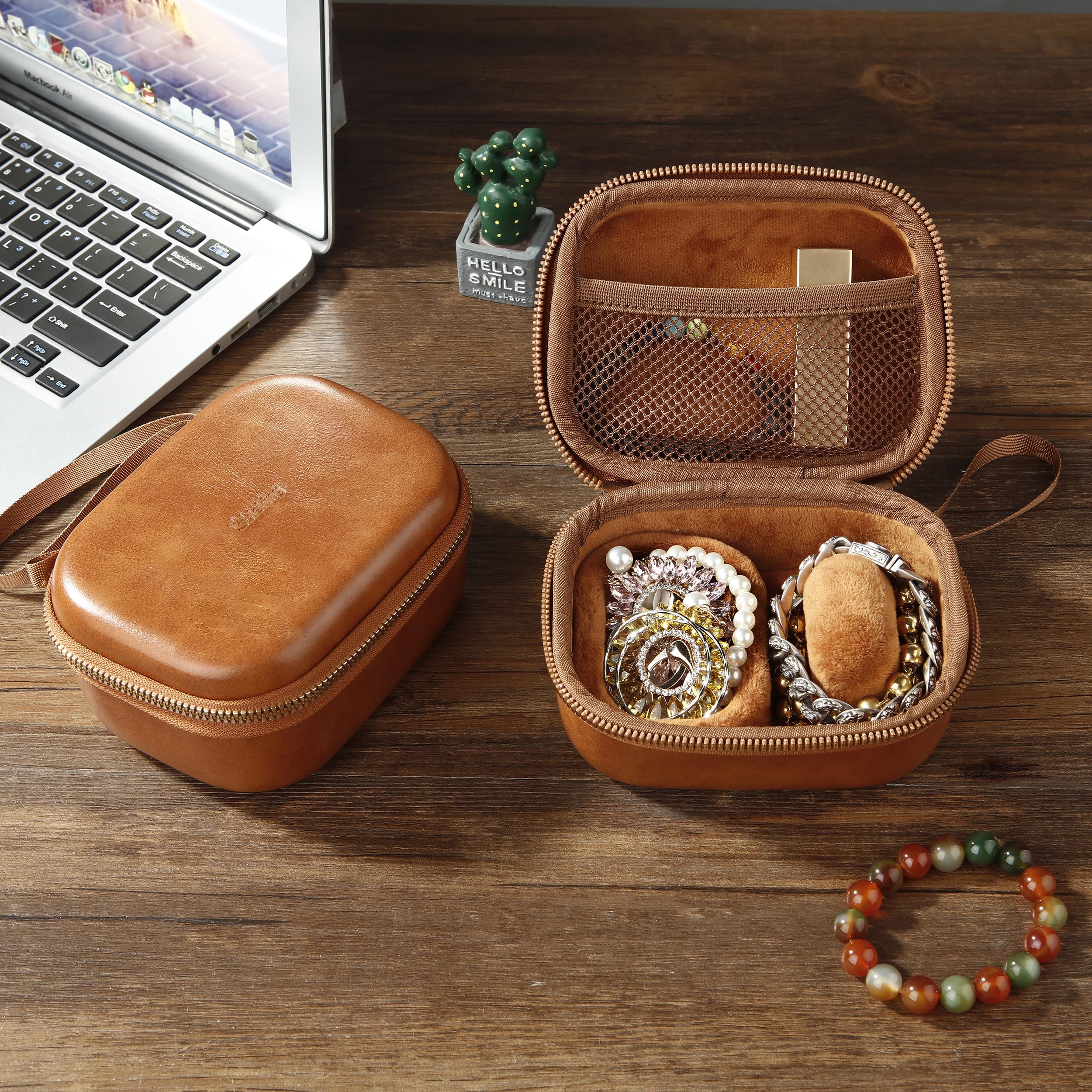 Uhrenbox, luxuriöses Lederetui für Armbanduhren und Smartwatches, Luxusuhr, TWS-Ohrhörer, Schmuckkästchen für Damen/Herren, Geschenkbox zum Geburtstag