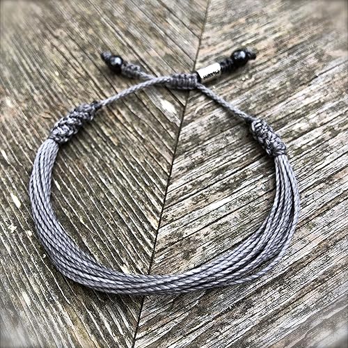 Miniatura 63 de White Awareness Bracelet Custom Sized for Men Women and Kids - Lung Cancer, Blindness, Bone Disease, Osteoporosis, Postpartum Depression