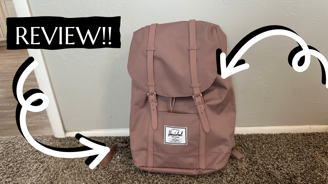 Watch Review-Herschel Retreat Backpack, Ash Rose/Ash Rose Rubber on Amazon Live