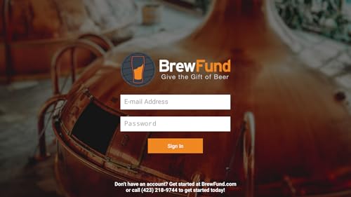 BrewFund Beer Menus