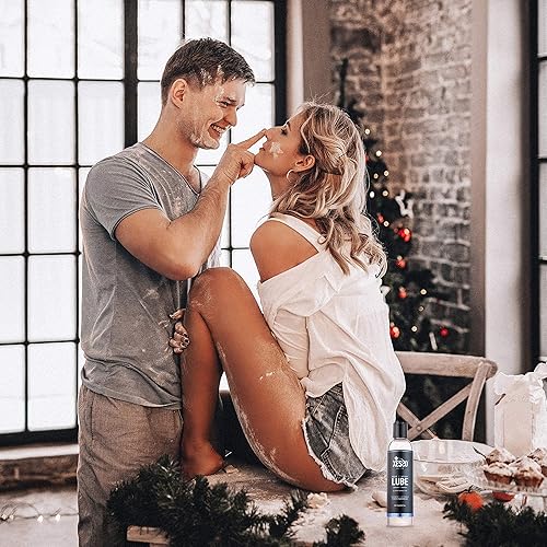 Miniatura 2 de Lubricante anal cómodo a base de agua para hombres y mujeres parejas de 83 onzas líquidas suave adormecimiento gel lubricante desensibilizante para