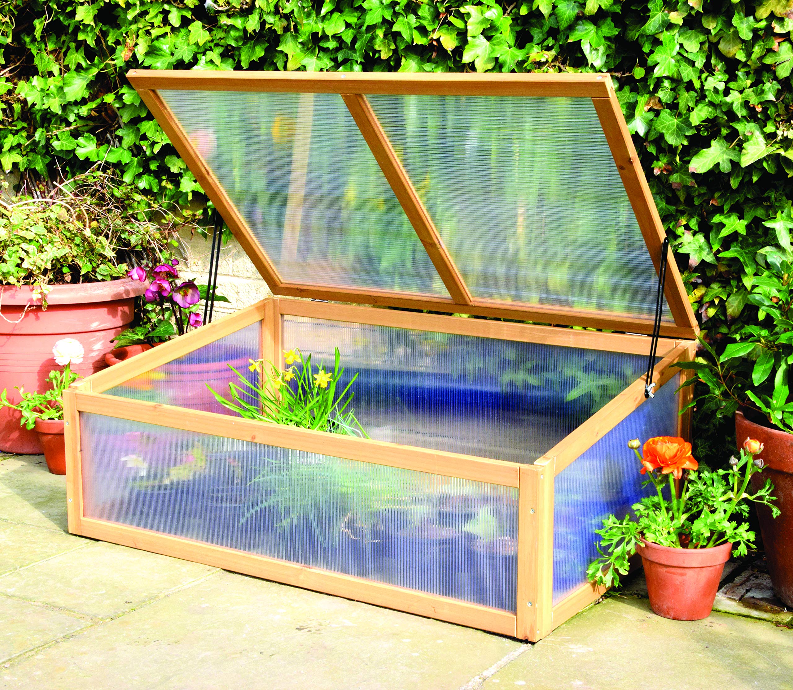 Spear & Jackson COLDFRAME1 Serre en bois 1000 x 660 x 400 mm