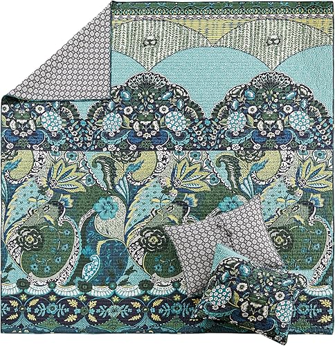 Miniatura 9 de Levtex Home - Juego de funda de edredón Jules - Funda de edredón King (106 x 94 pulgadas) + dos fundas de almohada King (36 x 20 pulgadas). -