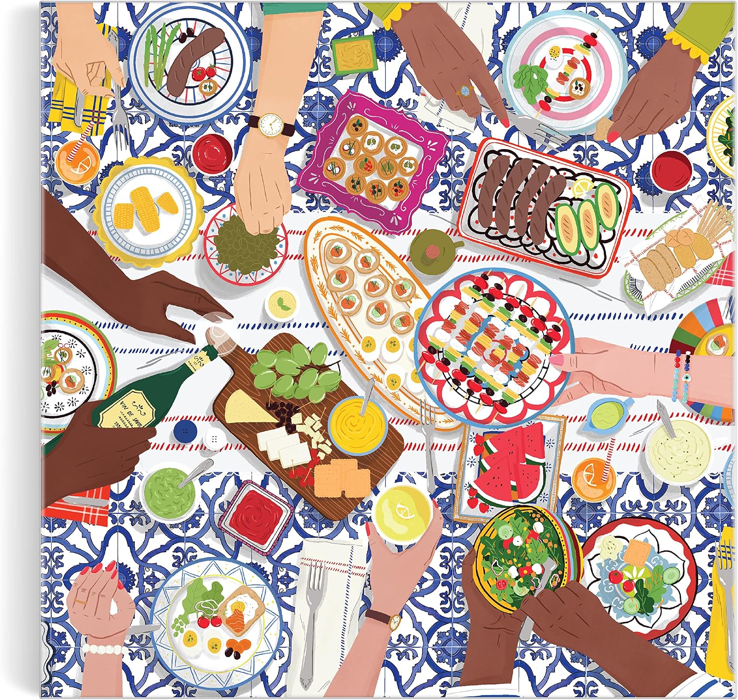 Galison - Gather Together 500 Piece Jigsaw Puzzle for Adults image 2