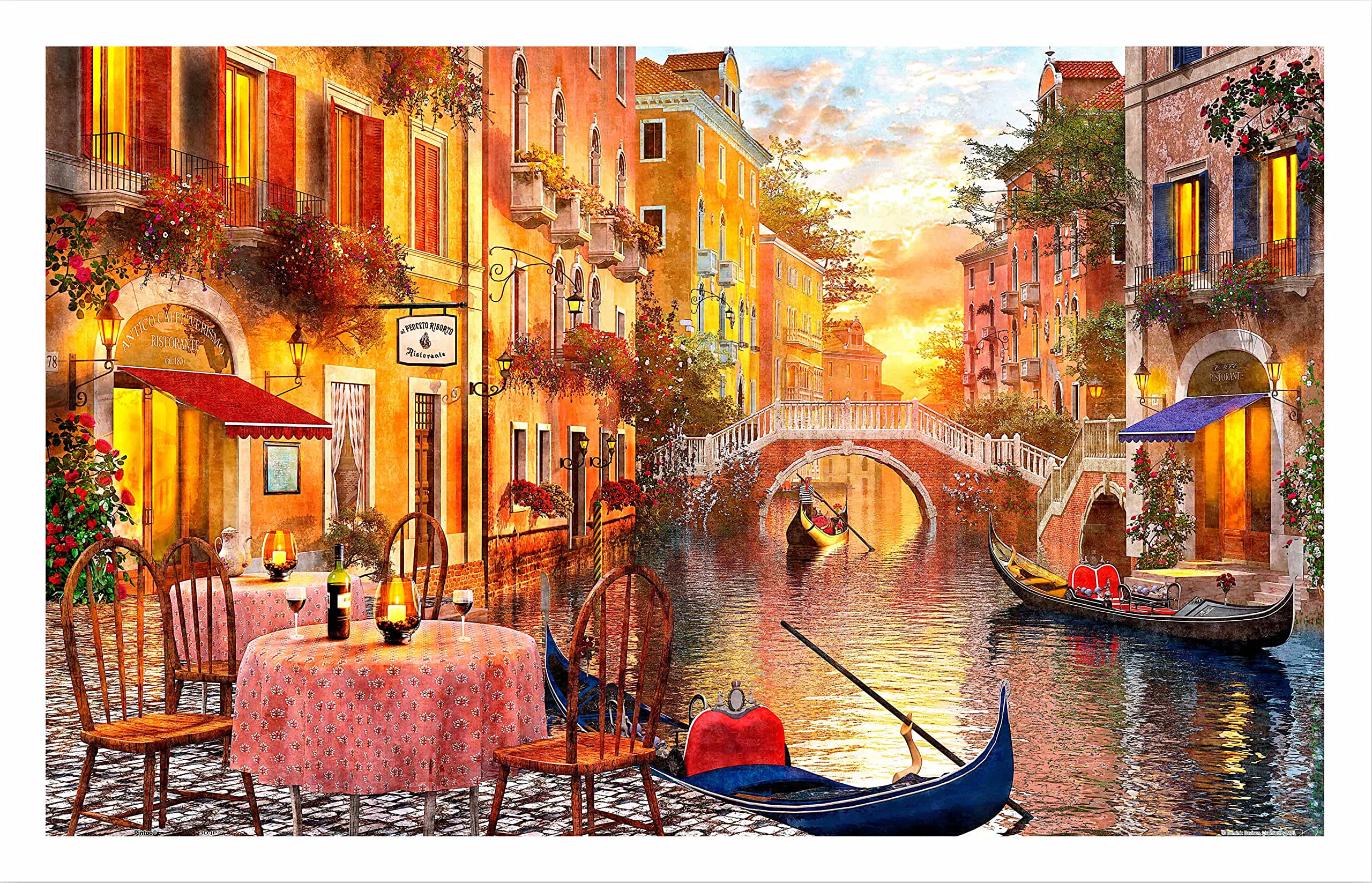 Pintoo Dominic Davison – Puzzle de 1000 pièces pour adultes – Beau puzzle en plastique pour décoration d'intérieur, zéro poussière, rangement facile [H2248]