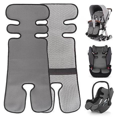 Atmungsaktive Sommer Sitzeinlage, Sitzauflage für Kinderwagen, Buggy