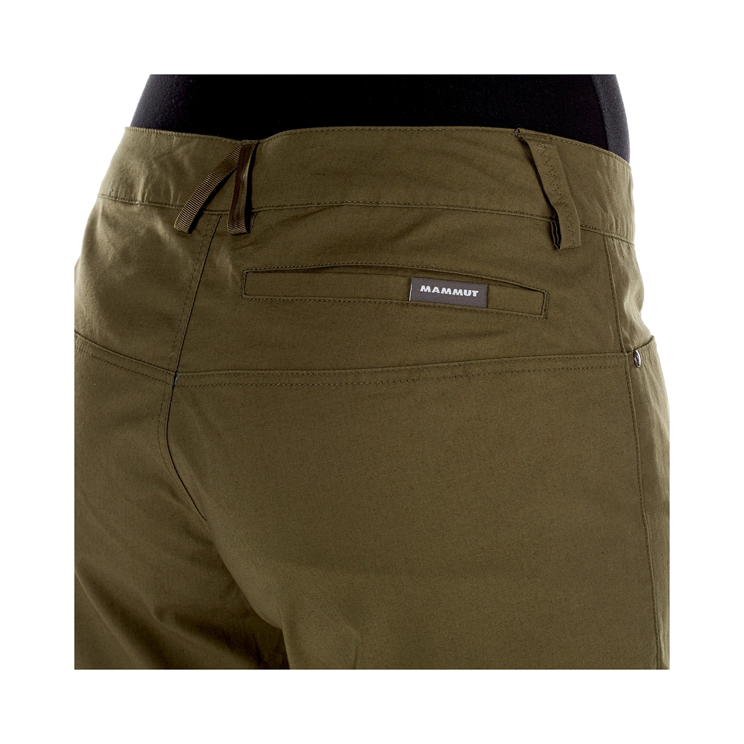 Pantaloncini Donna Mammut Roseg, In Misto Cotone Stretch, Per Escursionismo E Tempo Libero. Comodi E Traspiranti.