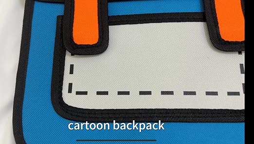 Amazon.com | Aobiono Kawaii Backpack Cute Cartoon 3D Jump Style 2D