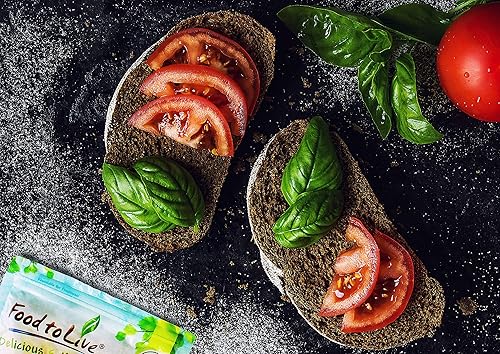 Miniatura 6 de Harina orgánica de centeno oscuro, 1 libra, grano entero, sin OMG, molida en piedra, Kosher, cruda, vegana, a granel, ideal para hornear pan,