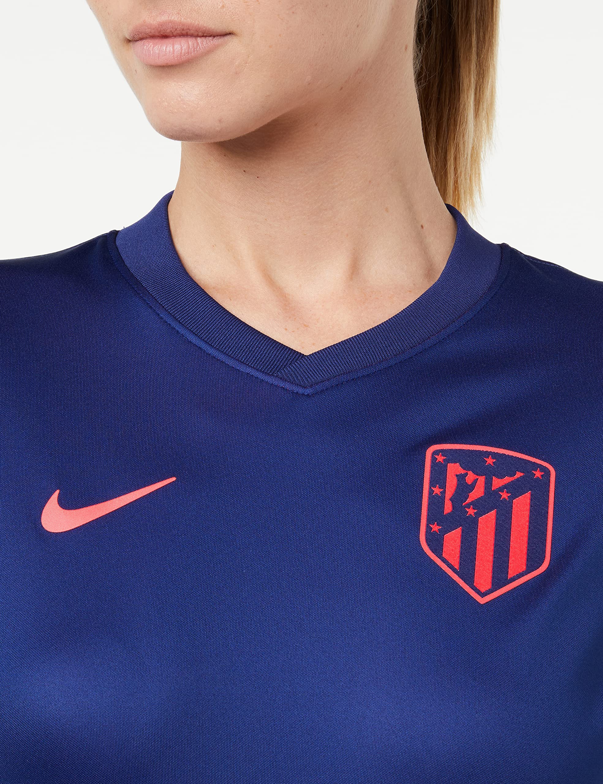 NIKE Atlético de Madrid, Temporada 2021/22, Equipación de Juego, Camiseta Segunda Equipación Camiseta Mujer