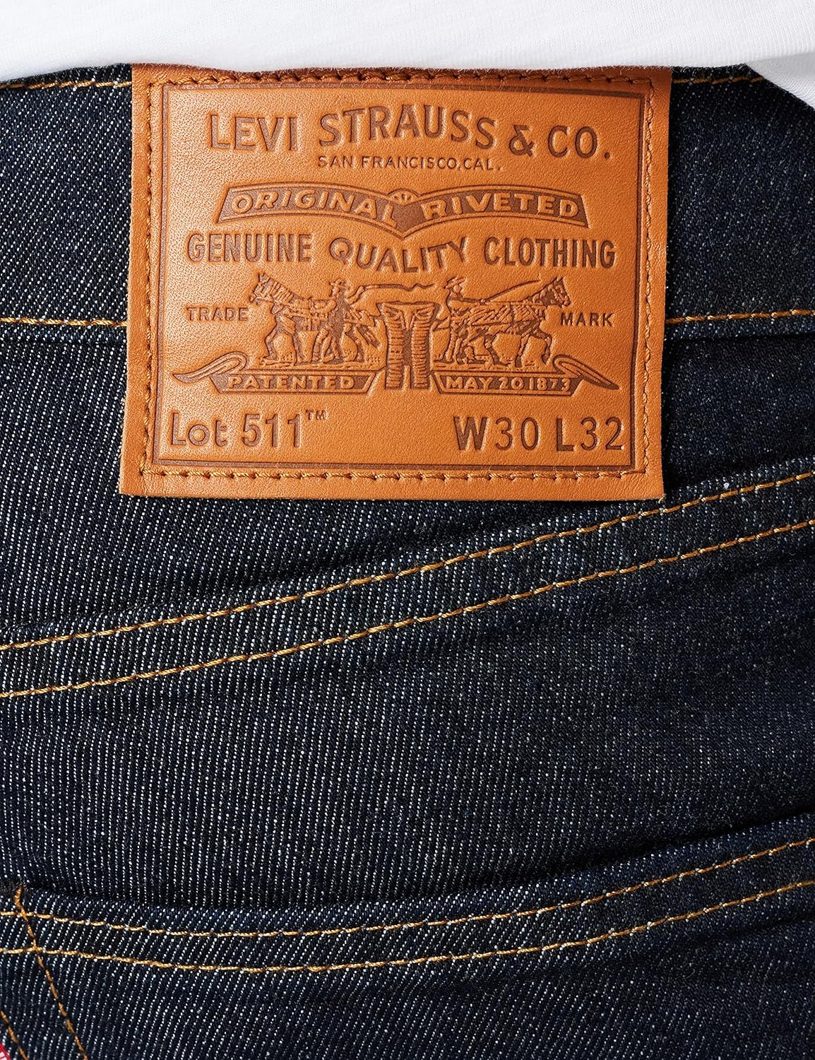 Levi's Mens 511 Slim-Fit Jeans Blue Size 30 Length 34