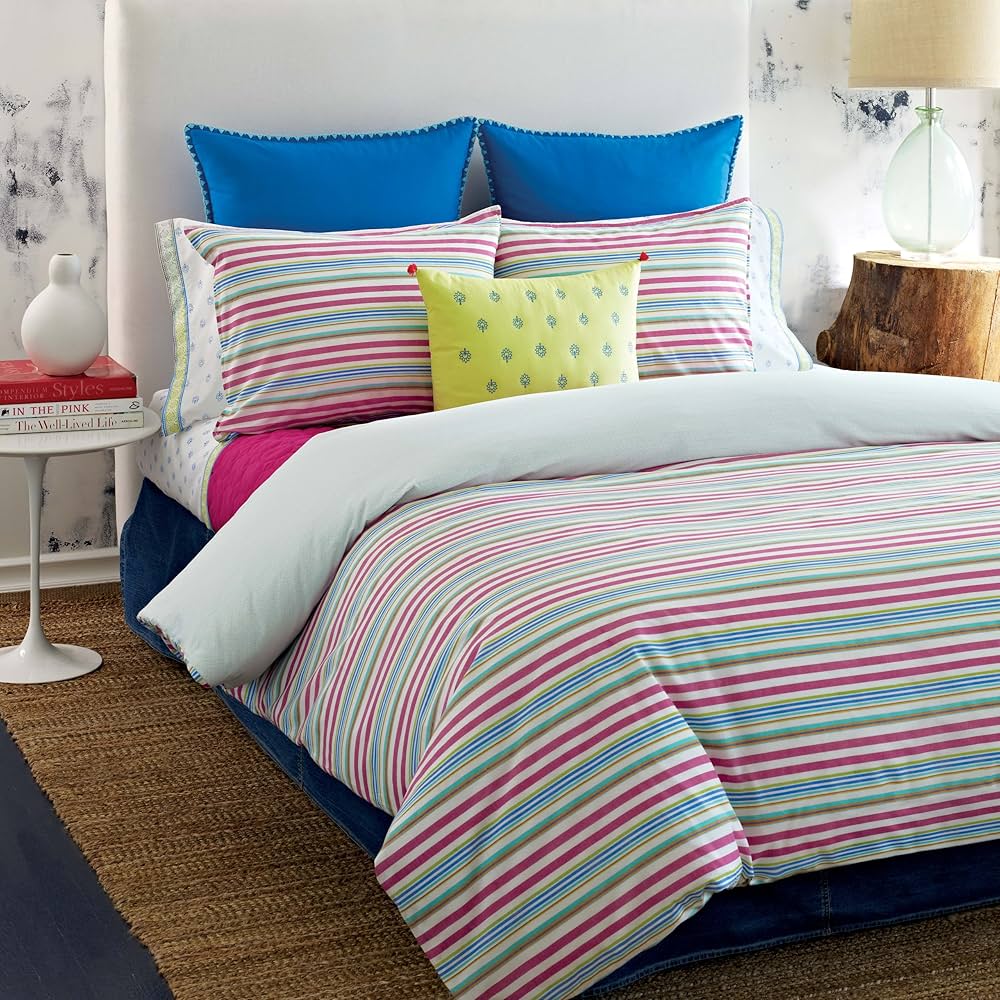 Pink tommy hilfiger comforter Clearance