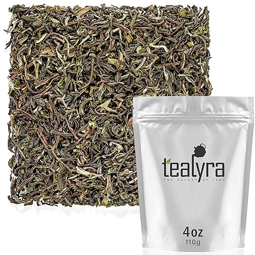 Tealyra - Darjeeling Margaret's Hope First Flush - Té negro de hoja suelta premium - El mejor té indio - Directamente del cultivador - Cafeína audaz