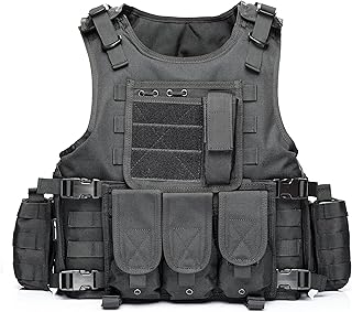 vAv YAKEDA Tactical Vest Military Chest Rig Airsoft Swat Vest for Men