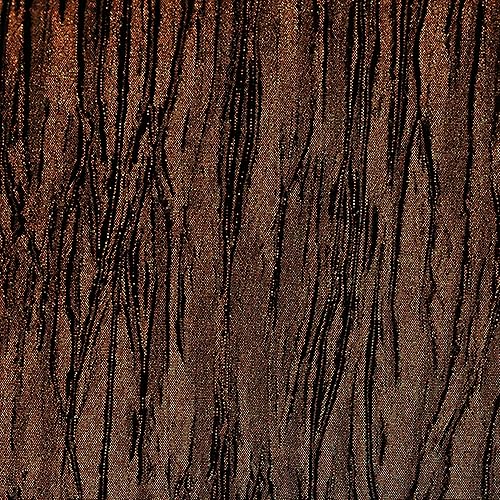 Miniatura 6 de Ultimate Textile Delano - Camino de mesa de tafetán arrugado, 14 x 108 pulgadas, color rojo