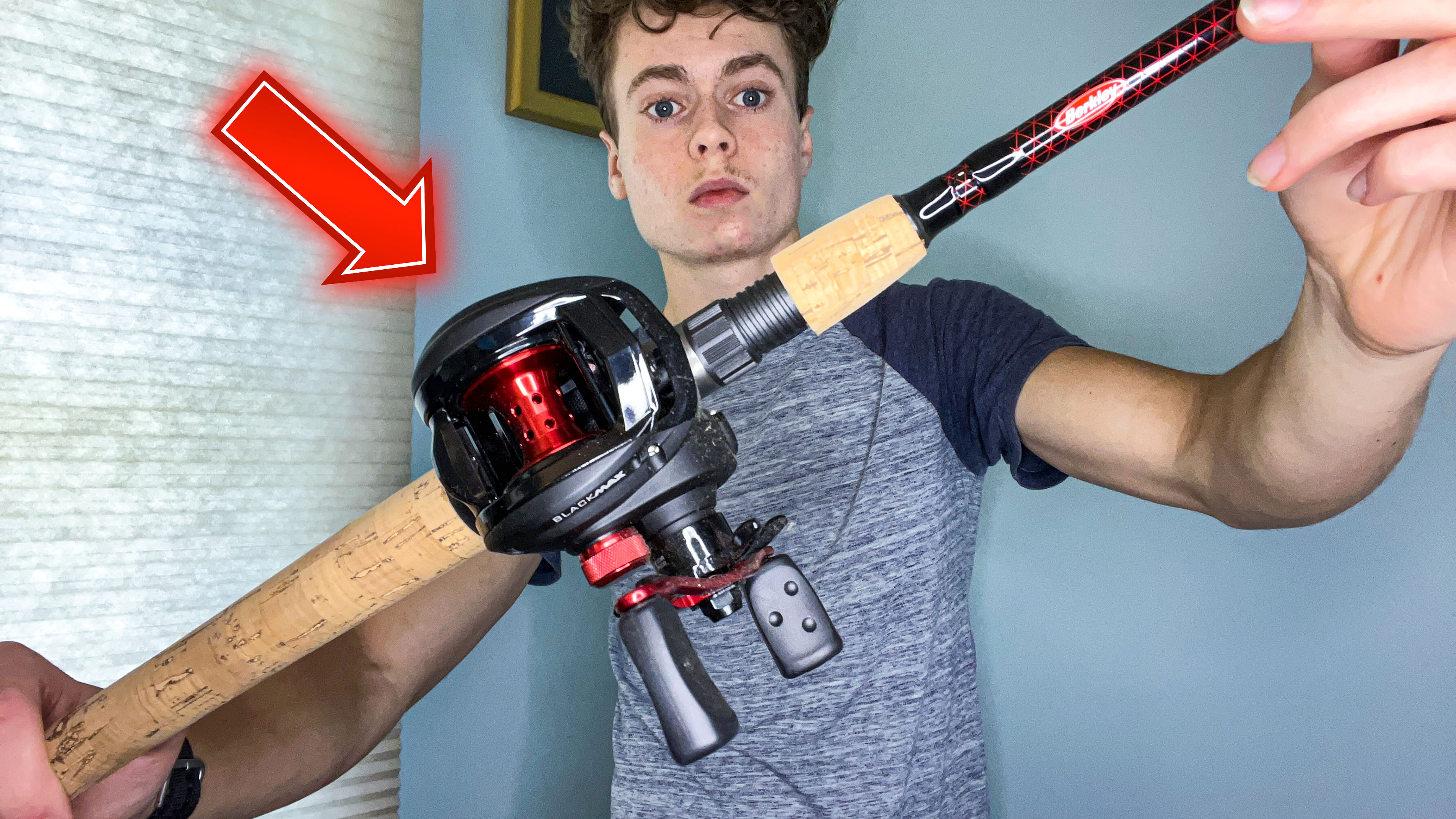 amazon ugly stik elite Watch Baitcast Fishing Rod Honest Review! on Live Ugly Tuff guides and Clam Best Pier Fishing Rod Model:14000P 4.8:1