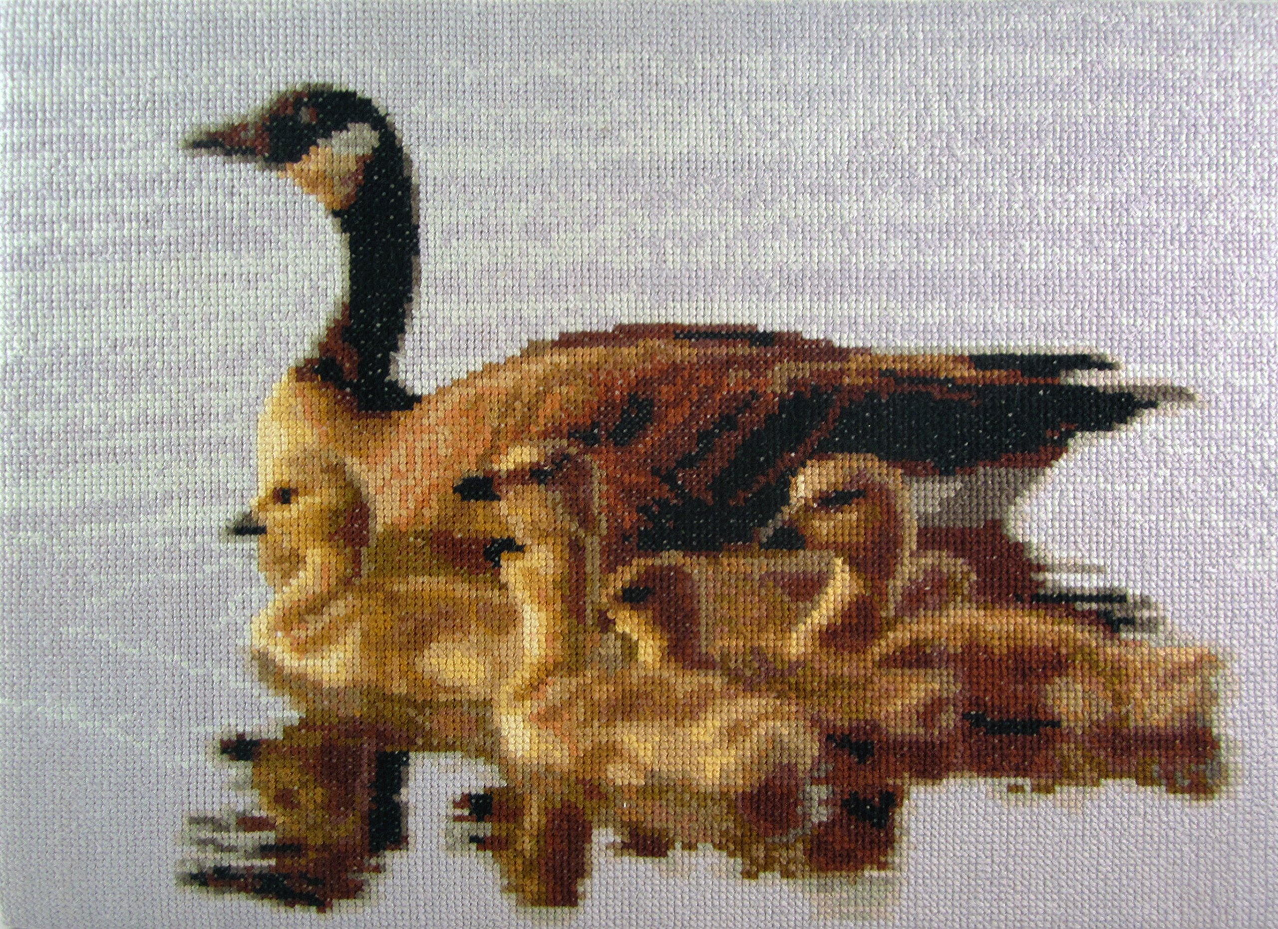 Mother Goose Counted Cross Stitch Kit By Orcraphics