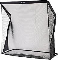 GoSports Elite Golf Practice Net with Steel Frame - 7.5x7.5 ft Heavy-Duty Hitting Net for Indoor/Outdoor Training