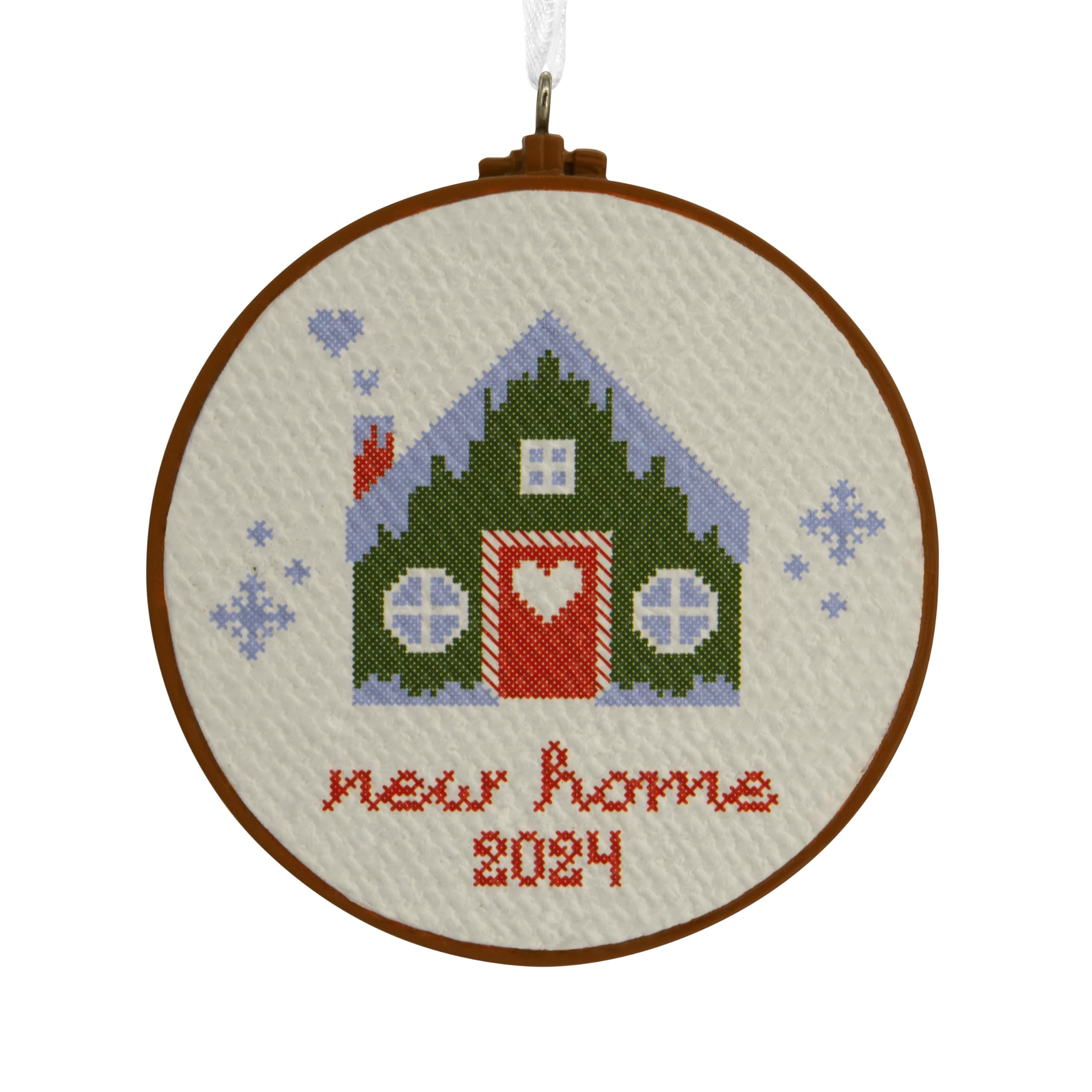 Hallmark New Home Cross Stitch 2024 Christmas Ornament