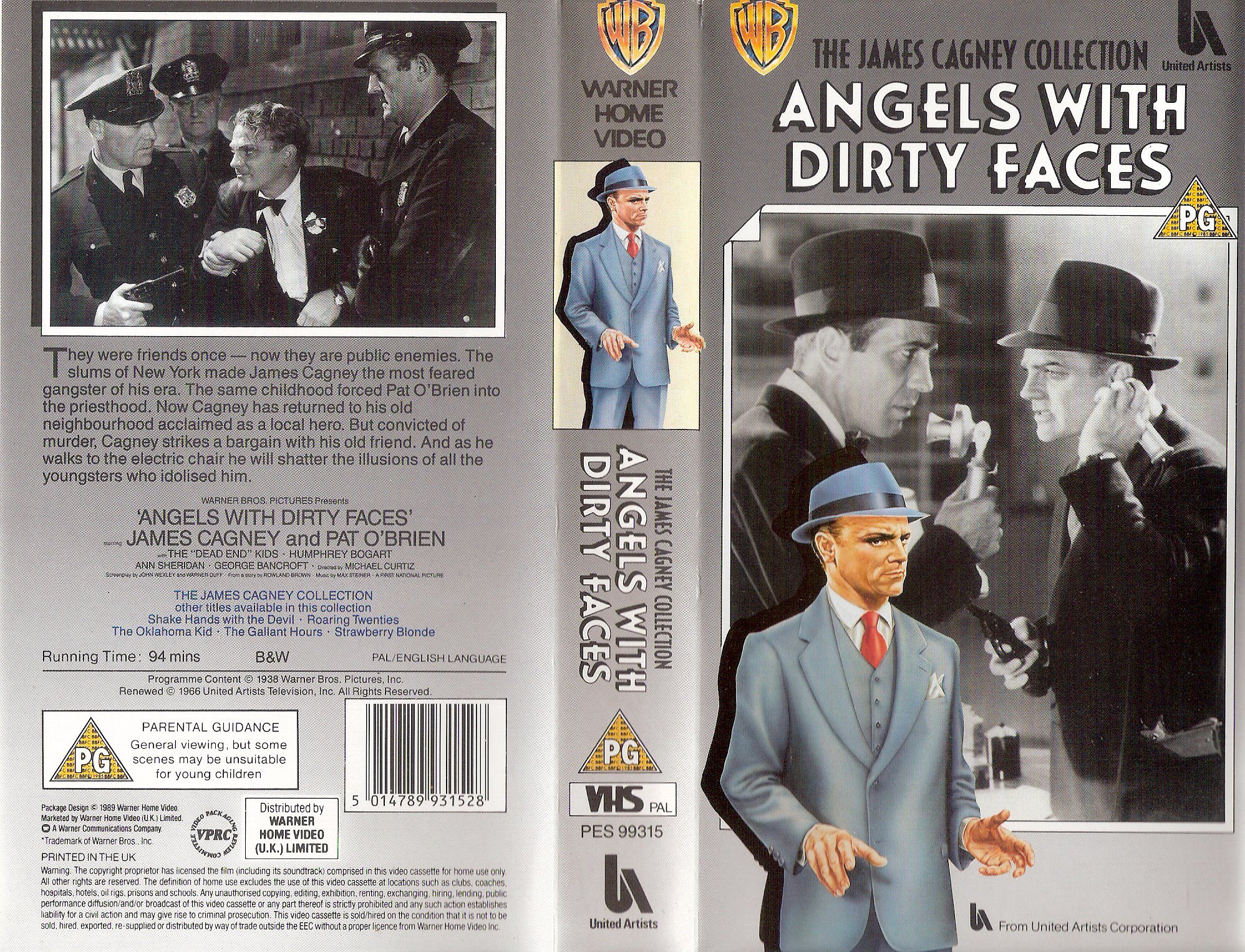 Angels With Dirty Faces [VHS]