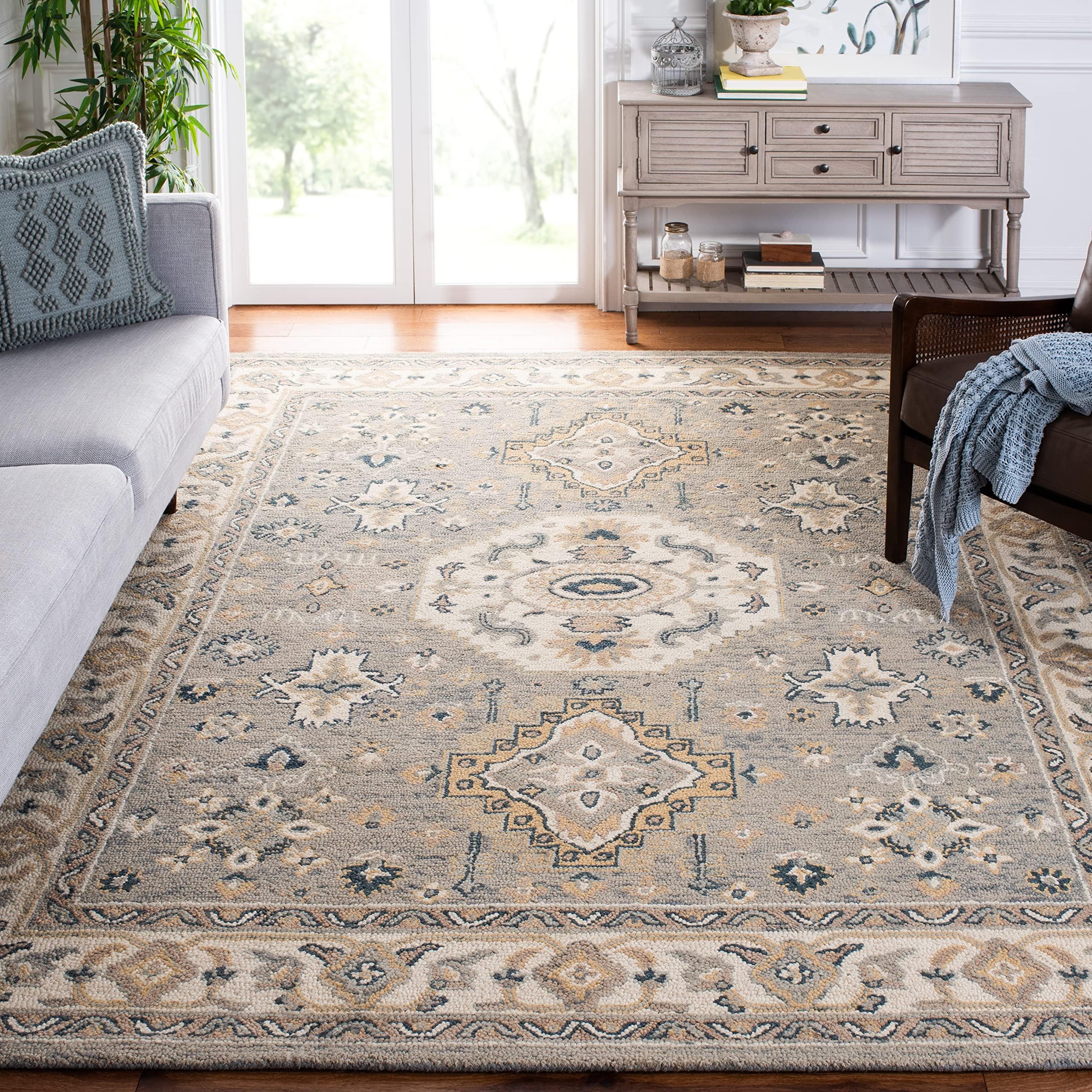 Amazon.com: Natural Weave Pb Rug Hand Tuffted Nolan Style Traditional ...