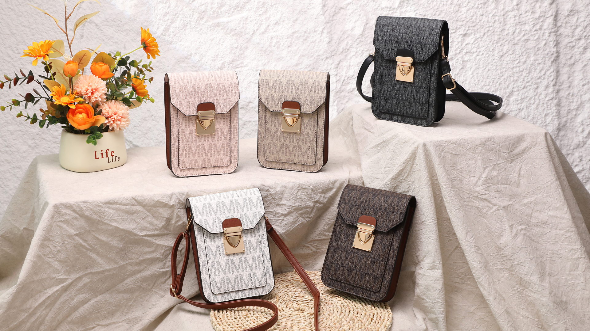 MKP Chic Women's Lightweight Crossbody Bag, Fashionable Signature