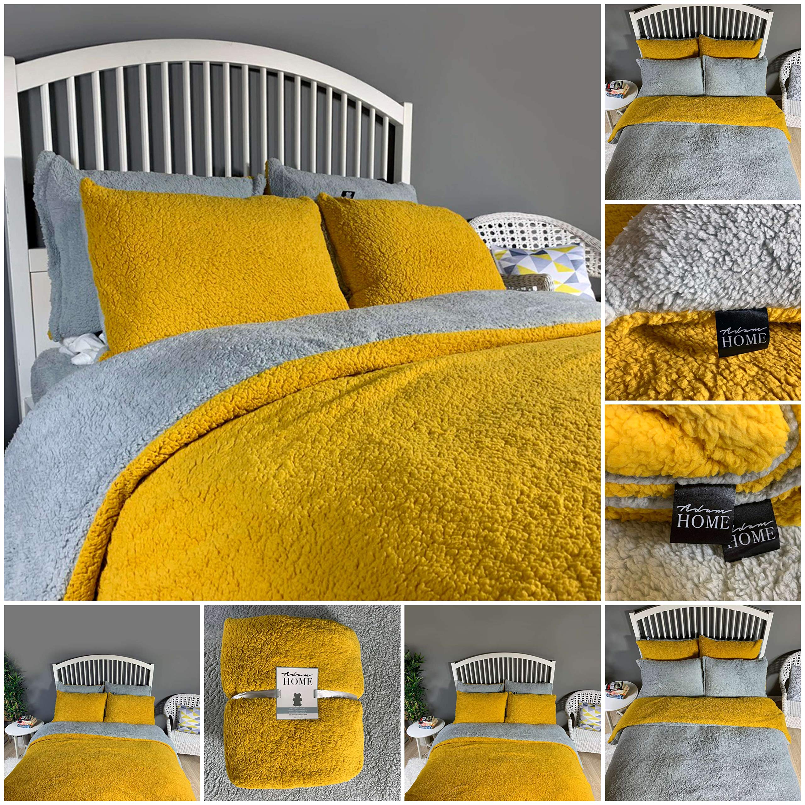 Buy Jennifer Davidson Reversible 2Tone Soft Teddy Fleece Luxurious