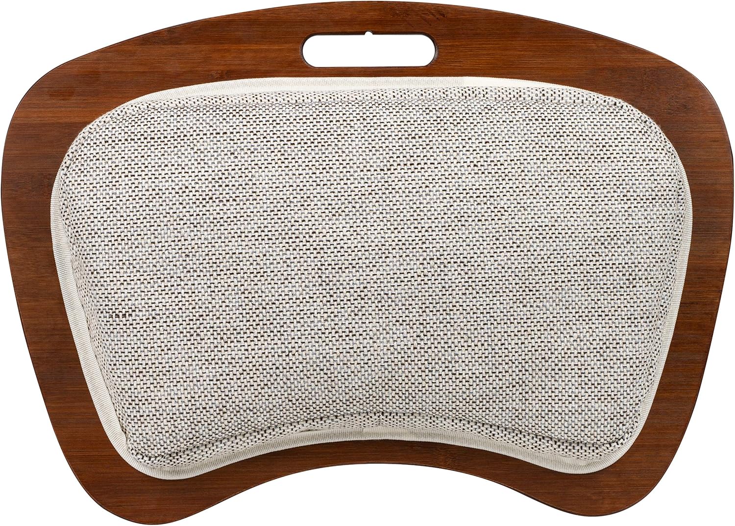 LapGear Bamboo Lap Desk - Chestnut Bamboo - Fits up to 17.3 Inch Laptops - Style No. 91692 : Office Products
