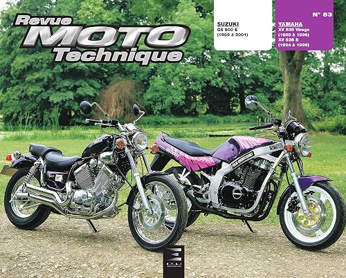 Revue Moto Technique 83 - SUZUKI GS 500 E et - YAMAHA XV 535 VIRAGO E-T-A-I